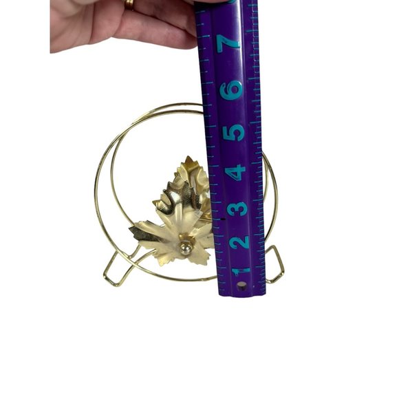 Vintage Gold Metal Napkin‎ Holder - Picture 4 of 4